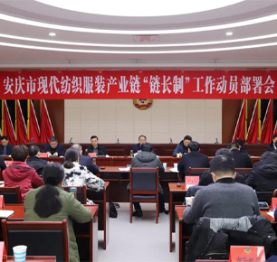 安庆市全力推进纺织服装产业高质量发展